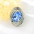 Picture of Nice Artificial Crystal Big Fashion Ring