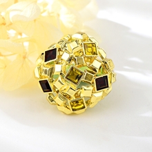 Show details for Good Artificial Crystal Big Fashion Ring