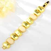 Show details for Gold Plated Resin Fashion Bracelet Factory Direct Supply
