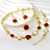 Picture of Zinc Alloy Enamel 2 Piece Jewelry Set with Full Guarantee