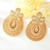 Picture of Nickel Free Gold Plated Luxury Dangle Earrings with No-Risk Refund