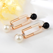 Show details for Irresistible White Big Dangle Earrings For Your Occasions
