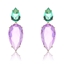 Show details for Delicate Cubic Zirconia Delicate Dangle Earrings