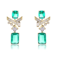 Picture of Delicate Geometric Dangle Earrings at Unbeatable Price