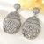 Picture of Attractive White Platinum Plated Dangle Earrings For Your Occasions