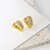 Picture of Inexpensive Copper or Brass Love & Heart Huggie Earrings from Reliable Manufacturer