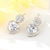 Picture of Good Cubic Zirconia Small Dangle Earrings
