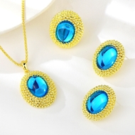 Picture of Dubai Gold Plated 3 Piece Jewelry Set with Fast Shipping