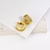 Picture of Copper or Brass Medium Huggie Earrings with Full Guarantee