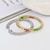 Picture of Distinctive Colorful Delicate Huggie Earrings with Low MOQ