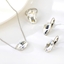 Show details for Irregular Small 3 Piece Jewelry Set with Beautiful Craftmanship