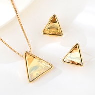 Show details for Zinc Alloy Yellow 2 Piece Jewelry Set from Certified Factory