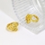 Picture of New Season Gold Plated Small Huggie Earrings with SGS/ISO Certification
