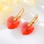 Show details for Love & Heart Big Dangle Earrings with 3~7 Day Delivery