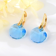 Show details for Big Copper or Brass Dangle Earrings with Speedy Delivery