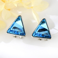 Show details for Shop Platinum Plated Big Dangle Earrings with Wow Elements