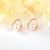 Picture of New Artificial Pearl 925 Sterling Silver Big Stud Earrings