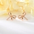 Picture of Bling Small Rose Gold Plated Big Stud Earrings