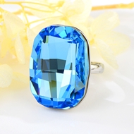 Show details for Copper or Brass Big Fashion Ring in Flattering Style