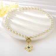 Show details for Purchase Gold Plated Classic Pendant Necklace Exclusive Online