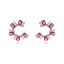 Show details for Wholesale Platinum Plated Cubic Zirconia Big Hoop Earrings with No-Risk Return