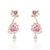 Picture of Reasonably Priced Gold Plated Cubic Zirconia Dangle Earrings with Low Cost