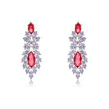 Show details for Luxury Copper or Brass Dangle Earrings with Fast Delivery