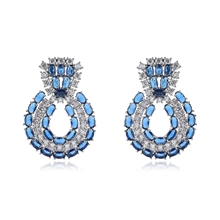 Show details for Unusual Big Luxury Dangle Earrings