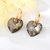 Picture of Impressive Black Copper or Brass Dangle Earrings with Low MOQ