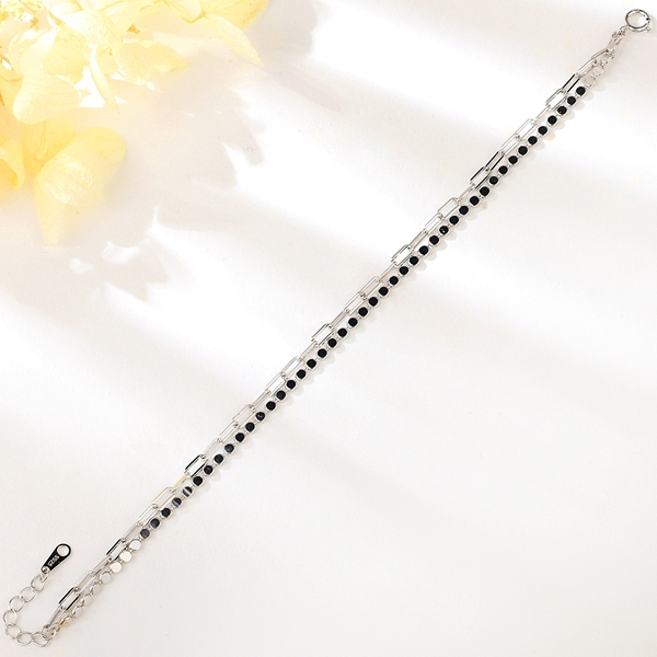 Picture of 925 Sterling Silver Small Fashion Bracelet at Unbeatable Price