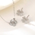 Picture of Sparkling Party 925 Sterling Silver 2 Piece Jewelry Set