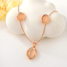Show details for Fashionable Party Zinc Alloy 2 Piece Jewelry Set