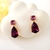 Picture of Attractive Purple Cute Dangle Earrings Factory Direct Supply