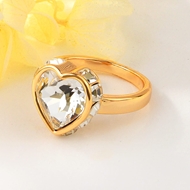 Show details for Copper or Brass White Fashion Ring at Super Low Price