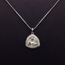 Show details for Platinum Plated Holiday Pendant Necklace Best Price