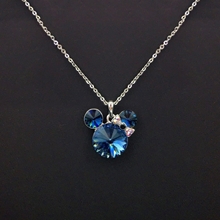 Show details for Bling Animal Platinum Plated Pendant Necklace