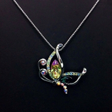 Show details for Eye-Catching Colorful Flower Pendant Necklace with Member Discount
