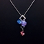 Show details for Charming Blue Cubic Zirconia Pendant Necklace As a Gift