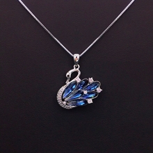 Show details for Fashion Cubic Zirconia Pendant Necklace with Full Guarantee