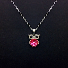 Show details for Beautiful Cubic Zirconia Holiday Pendant Necklace