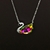 Picture of Staple swan Holiday Pendant Necklace