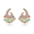 Picture of Great Value Colorful Copper or Brass Dangle Earrings with Member Discount