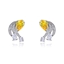 Show details for Irresistible Yellow Luxury Dangle Earrings As a Gift
