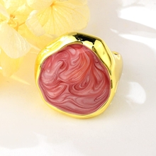 Show details for Buy Gold Plated Zinc Alloy Fashion Ring with Fast Shipping