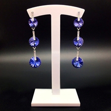 Show details for Luxury Swarovski Element Dangle Earrings at Unbeatable Price