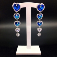 Show details for Party Copper or Brass Dangle Earrings with Fast Shipping