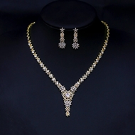 Show details for Trendy Gold Plated Luxury 2 Piece Jewelry Set Online Only Show details for Trendy Gold Plated Luxury 2 Piece Jewelry Set Online Only