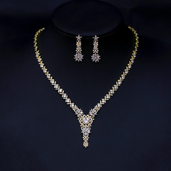 Picture of Trendy Gold Plated Luxury 2 Piece Jewelry Set Online Only
