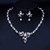 Picture of Luxury Platinum Plated 2 Piece Jewelry Set in Exclusive Design