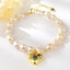 Show details for Distinctive White Gold Plated Charm Bracelet with Low MOQ